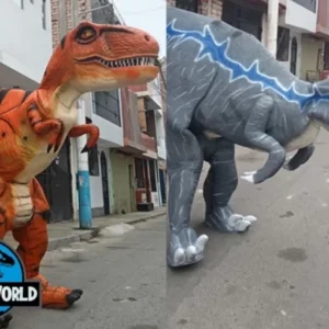 Dino visita Jurassic Park