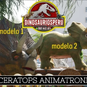 Triceratops animatronic